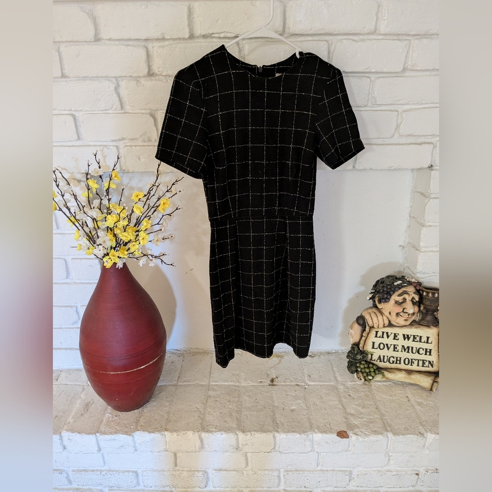 H&M Black and White Plaid Apparel My Consignment